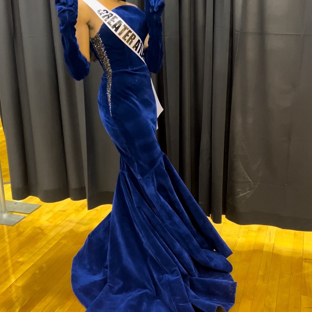 Custom Lia Stublla Gown, Worn Once in June 2024 at Miss Georgia USA